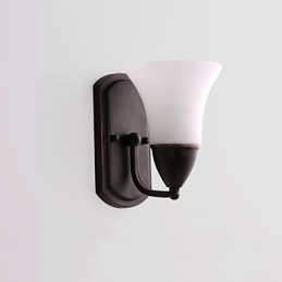 Rustieke Lodge Zwarte Oxide Afwerking Kenmerk voor Oogbescherming Sfeerverlichting Wandlampen Wandlamp