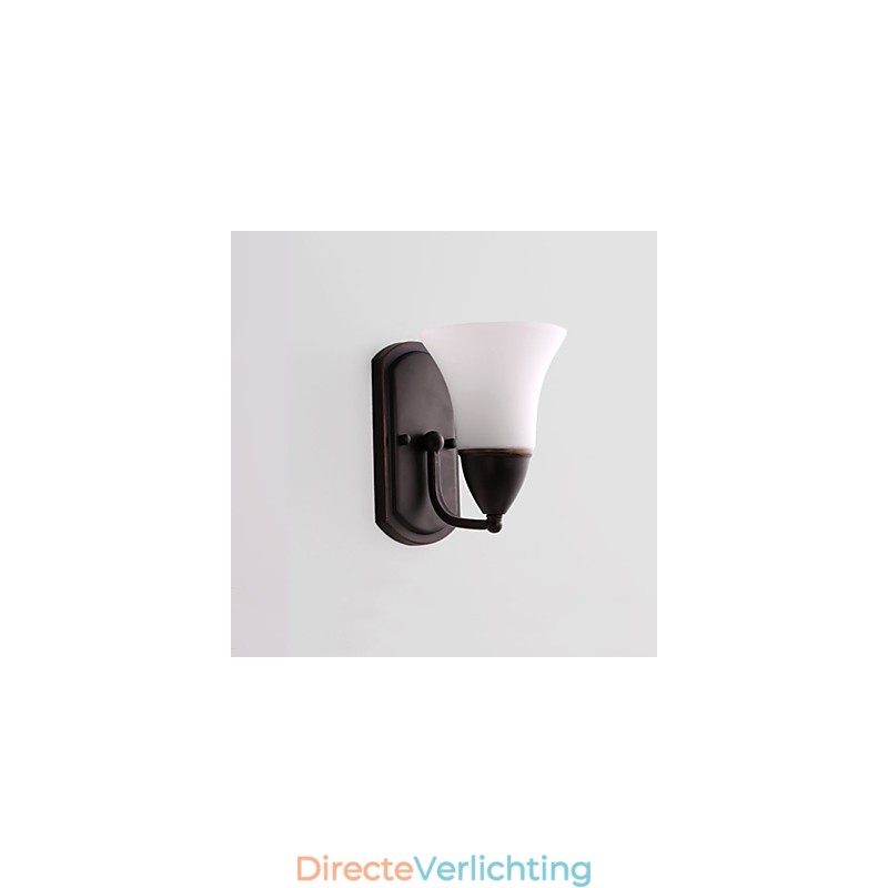Rustieke Lodge Zwarte Oxide Afwerking Kenmerk voor Oogbescherming Sfeerverlichting Wandlampen Wandlamp