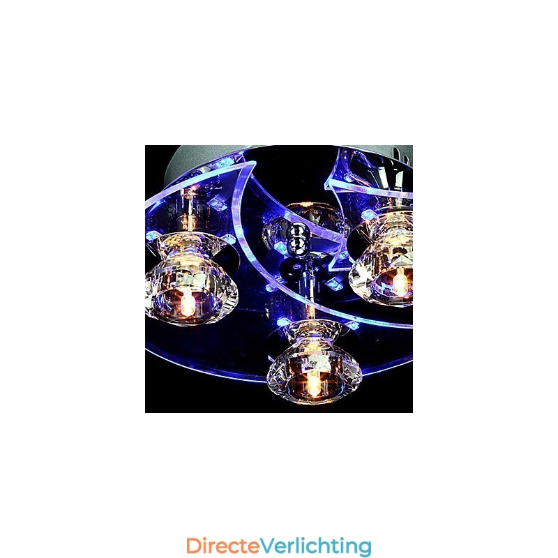 Kroonluchter Modern Kristal Woonkamer 3 Lampen