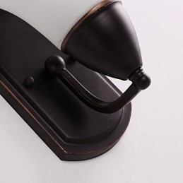 Rustieke Lodge Zwarte Oxide Afwerking Kenmerk voor Oogbescherming Sfeerverlichting Wandlampen Wandlamp