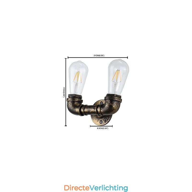 Rustieke Lodge Traditionele Klassieke Antieke Messing Kenmerk voor Sfeerverlichting Wandlampen Wandlamp