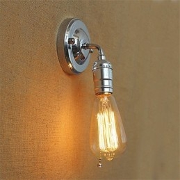 Retro Loft Edison Wandlamp Slaapkamer Wandlampen Voor Thuis Omhoog Omlaag Rustiek Industrieel Enkel Hoofd Gang Zitkamer Mini Decor Muur