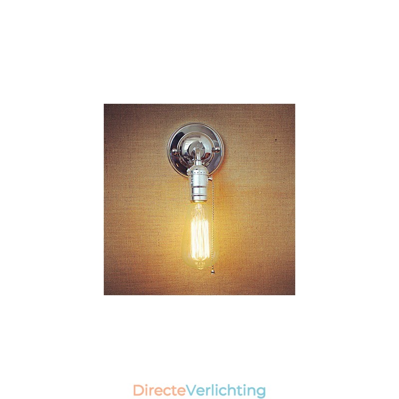 Retro Loft Edison Wandlamp Slaapkamer Wandlampen Voor Thuis Omhoog Omlaag Rustiek Industrieel Enkel Hoofd Gang Zitkamer Mini Decor Muur