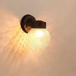 Wandlamp Moderne Hedendaagse Zwarte Oxide Afwerking Kenmerk voor Mini Stijl Sfeerverlichting Wandlampen