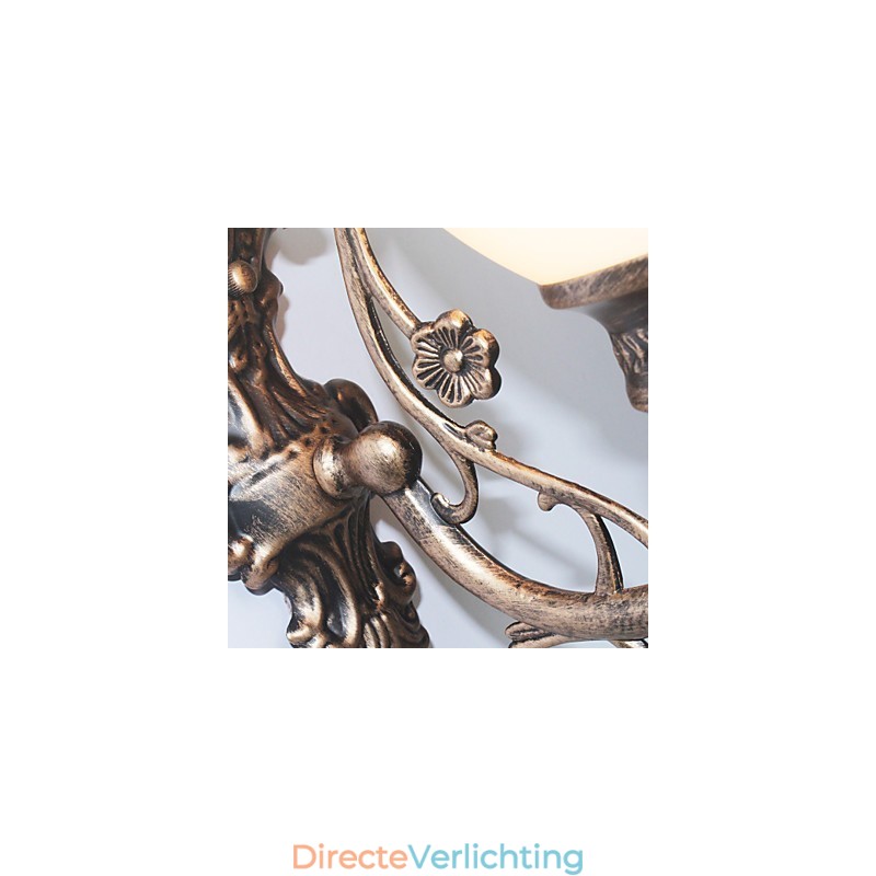 Eenvoudige Amerikaanse wandlamp, bedlamp, woonkamer decoratieve lamp, smeedijzer, Europese stijl, creatieve wandlamp