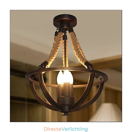 Amerikaanse plafond retro touw eenvoudige lamp Amerikaanse plafond retro touw eenvoudige lamp