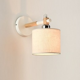 Stoffen wandlamp Moderne eigentijdse sfeerverlichting Wandlampen
