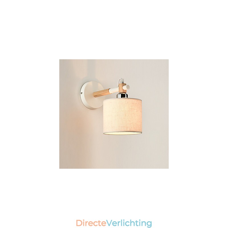 Stoffen wandlamp Moderne eigentijdse sfeerverlichting Wandlampen
