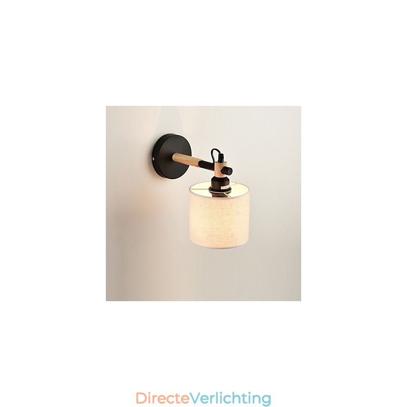Stoffen wandlamp Moderne eigentijdse sfeerverlichting Wandlampen