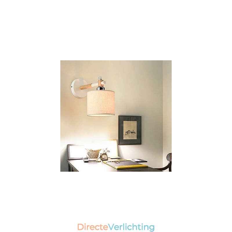 Stoffen wandlamp Moderne eigentijdse sfeerverlichting Wandlampen