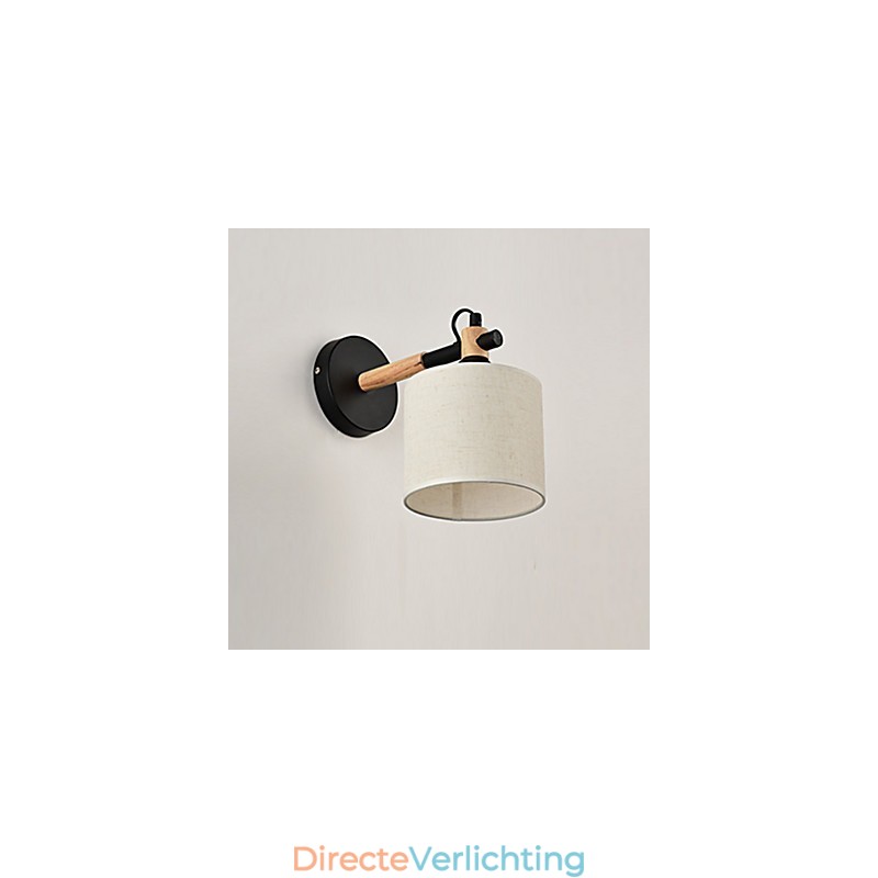 Stoffen wandlamp Moderne eigentijdse sfeerverlichting Wandlampen