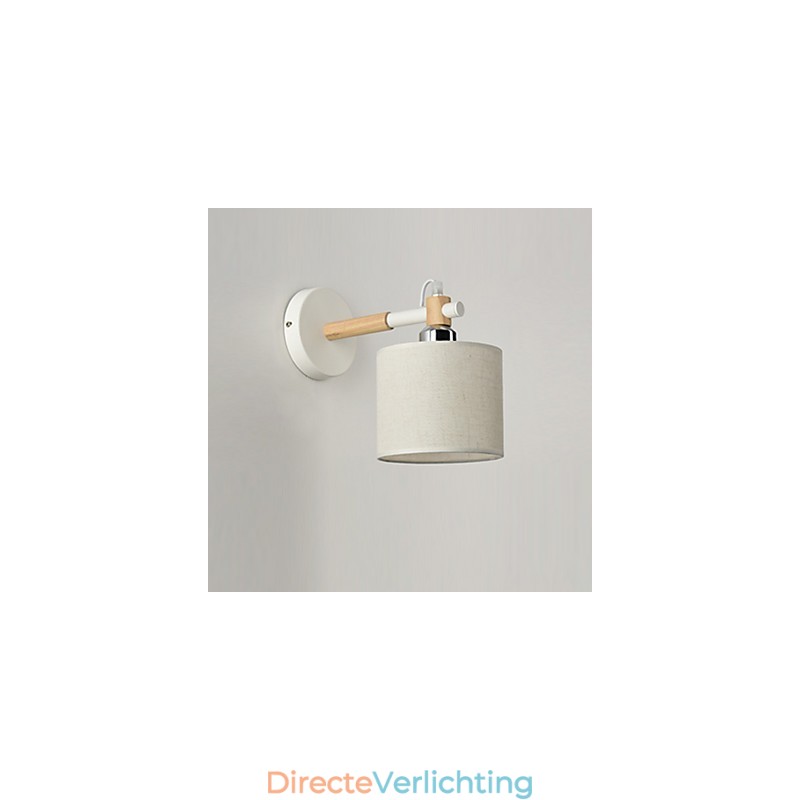 Stoffen wandlamp Moderne eigentijdse sfeerverlichting Wandlampen