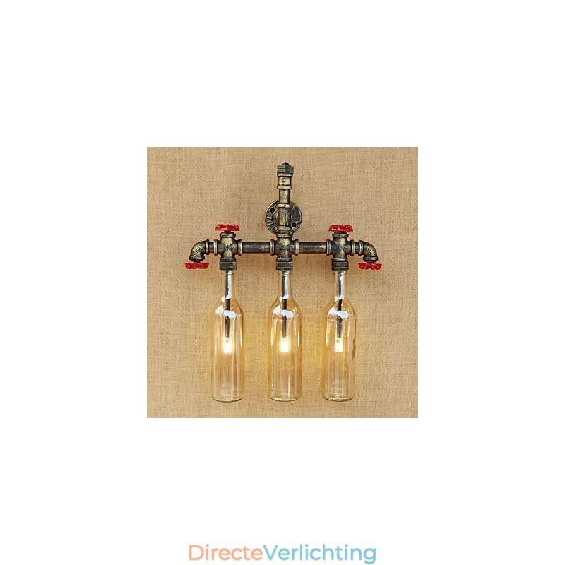 Vintage Landelijk Antiek Brons Feature Ambient Light Wandlampen Wandlamp