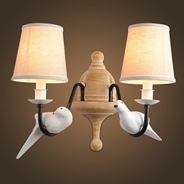 Rustieke Lodge Eenvoudige Vintage Schilderij Feature Ambient Light Wandlampen Wandlamp