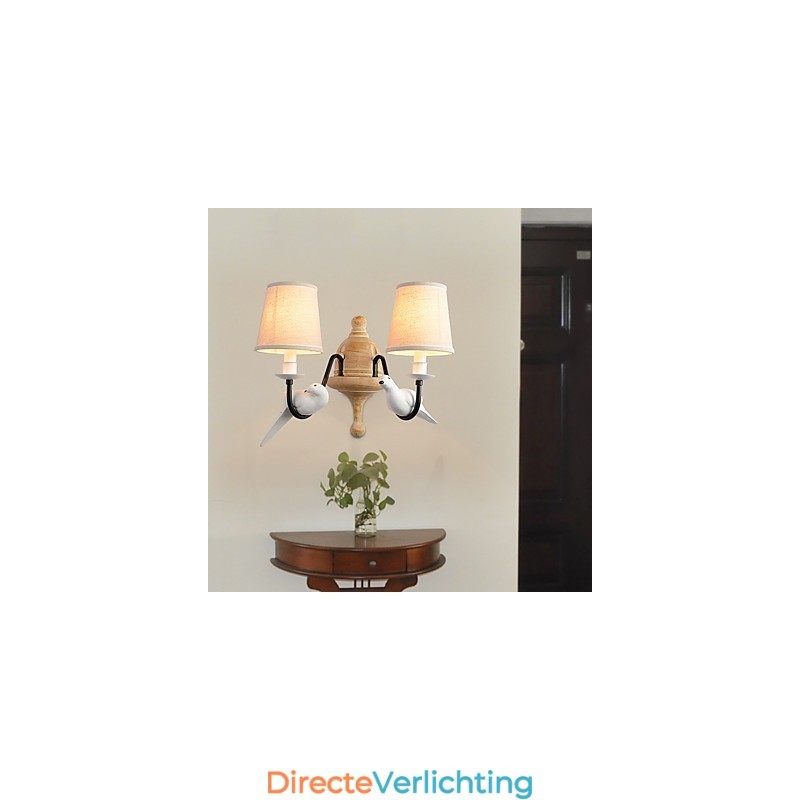 Rustieke Lodge Eenvoudige Vintage Schilderij Feature Ambient Light Wandlampen Wandlamp