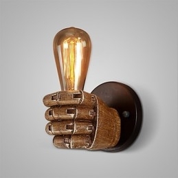 Loft industriële Cafe wandlamp Hars wandlamp Lodge Antiek Vintage Retro Schilderij Kenmerk voor Mini Stijl Sfeerverlichting Wandlampen Wandlamp