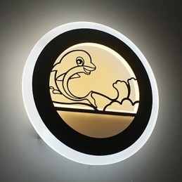Moderne minimalistische slaapkamer wandlamp bedlamp van kinderen creatieve wandlamp persoonlijkheid trap lamp acryl