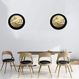 Moderne minimalistische slaapkamer wandlamp bedlamp van kinderen creatieve wandlamp persoonlijkheid trap lamp acryl
