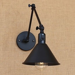 Landelijke Retro Schilderfunctie voor Mini Stijl Swing Arm Oogbescherming Downlight Swing Arm Verlichting