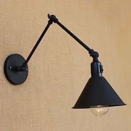 Landelijke Retro Schilderfunctie voor Mini Stijl Swing Arm Oogbescherming Downlight Swing Arm Verlichting