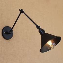 Landelijke Retro Schilderfunctie voor Mini Stijl Swing Arm Oogbescherming Downlight Swing Arm Verlichting