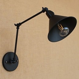 Landelijke Retro Schilderfunctie voor Mini Stijl Swing Arm Oogbescherming Downlight Swing Arm Verlichting