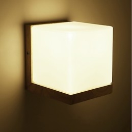 Nieuwigheid Landelijke Functie voor Mini Stijl Oogbescherming Sfeerverlichting Wandlampen Nachtlampje op het Bed Creatieve Balkon Wandlamp