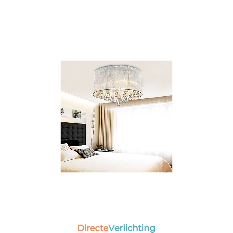 Plafondlamp Modern Kristal 4 Lampen