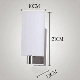 Moderne eigentijdse gegalvaniseerde kenmerkende uplight wandlampen wandlamp