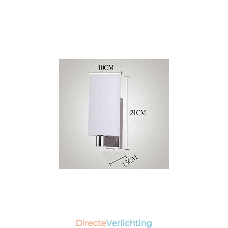 Moderne eigentijdse gegalvaniseerde kenmerkende uplight wandlampen wandlamp