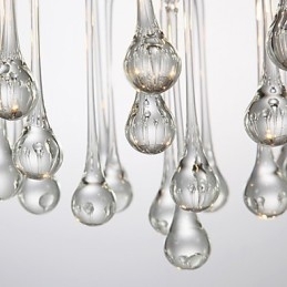 Plafondlamp Modern Kristal 4 Lampen