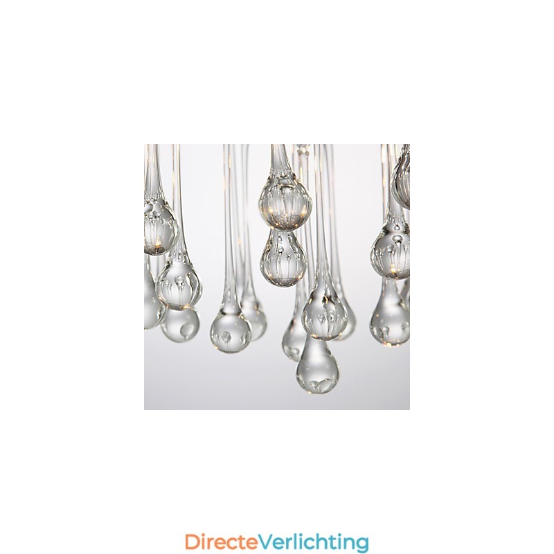 Plafondlamp Modern Kristal 4 Lampen