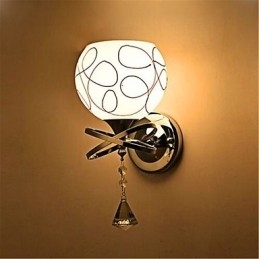 Hotel Slaapkamer Bedlamp Moderne Minimalistische Glazen Wandlamp