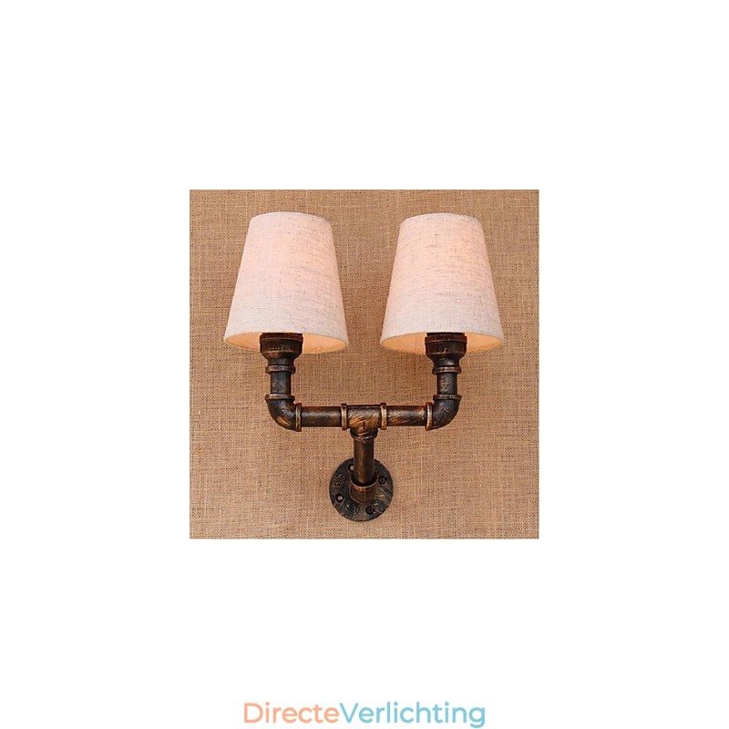 Rustieke Lodge Messing Kenmerk voor Sfeervolle Licht Wandlampen Wandlamp