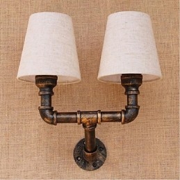 Rustieke Lodge Messing Kenmerk voor Sfeervolle Licht Wandlampen Wandlamp