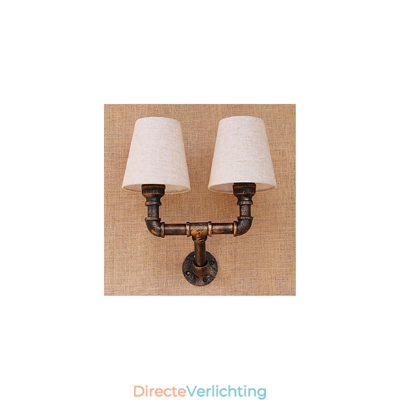 Rustieke Lodge Messing Kenmerk voor Sfeervolle Licht Wandlampen Wandlamp