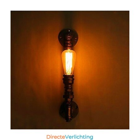 Amerikaanse Retro Loft Industriële Watergang Trappen Creatieve Persoonlijkheid Restaurant Bar Enkele Kop IJzeren Wandlamp Amerikaanse Retro Loft Industriële Watergang Trappen Creatieve Persoonlijkheid Restaurant Bar Enkele Kop IJzeren Wandlamp