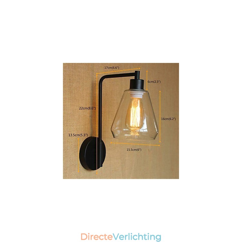 Rustieke Lodge Country Black Oxide Finish-functie voor Swing Arm Ambient Light