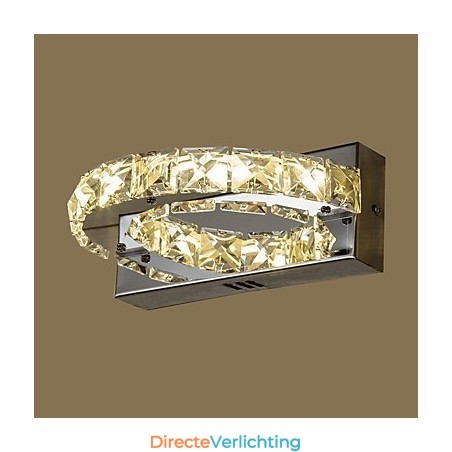 Geïntegreerde moderne hedendaagse schilderfunctie voor wandlampen met kristalsfeerverlichting Geïntegreerde moderne hedendaagse schilderfunctie voor wandlampen met kristalsfeerverlichting