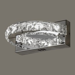 Geïntegreerde moderne hedendaagse schilderfunctie voor wandlampen met kristalsfeerverlichting