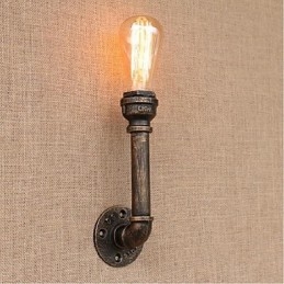 Nostalgia Eenvoudige Waterpijp Decoratieve Kleine Wandlamp Wandlamp