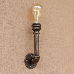 Nostalgia Eenvoudige Waterpijp Decoratieve Kleine Wandlamp Wandlamp