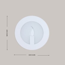 Geïntegreerde moderne hedendaagse schilderfunctie voor omgevingslicht Wandlampen Wandlamp