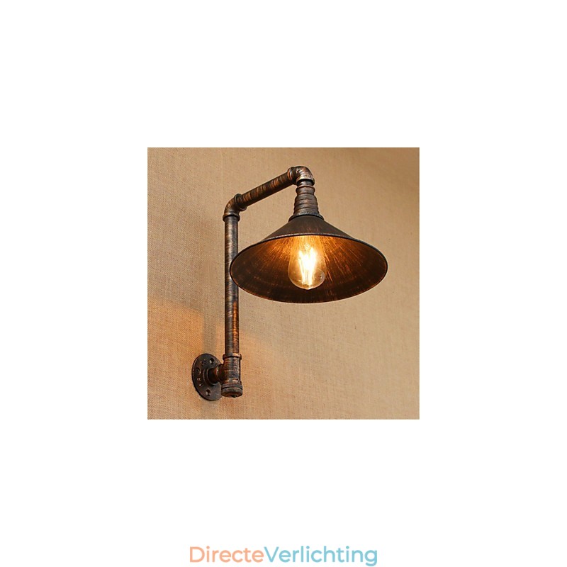 Rustieke Lodge Country Antique Brass Feature voor Sfeerverlichting Wandlampen Wandlamp
