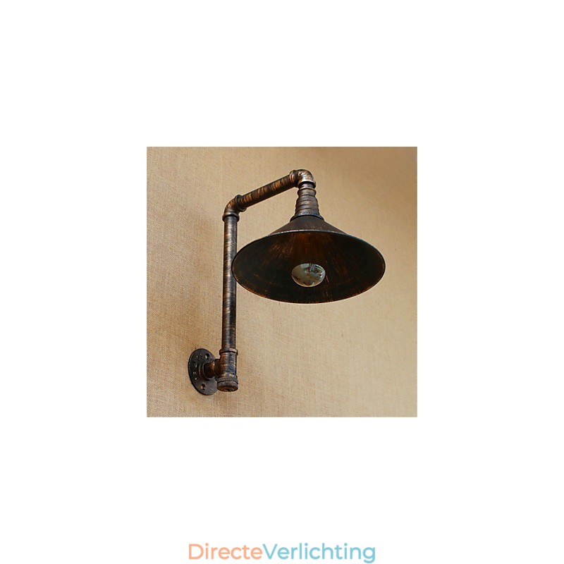 Rustieke Lodge Country Antique Brass Feature voor Sfeerverlichting Wandlampen Wandlamp