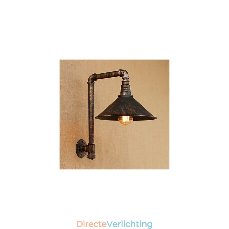 Rustieke Lodge Country Antique Brass Feature voor Sfeerverlichting Wandlampen Wandlamp