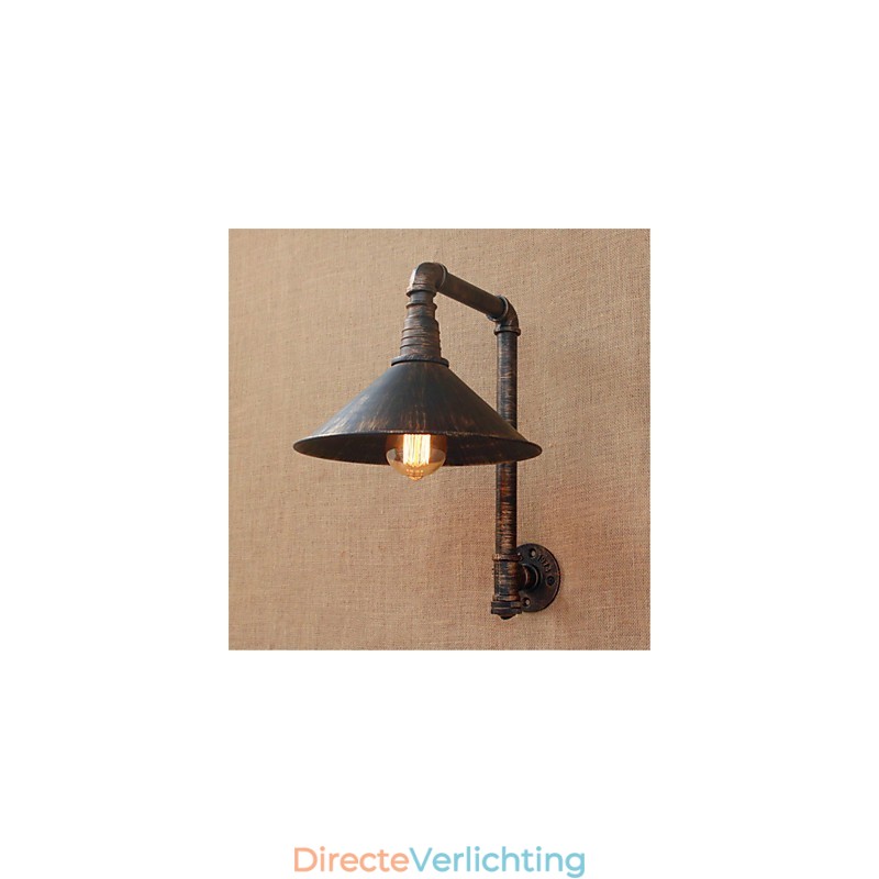 Rustieke Lodge Country Antique Brass Feature voor Sfeerverlichting Wandlampen Wandlamp