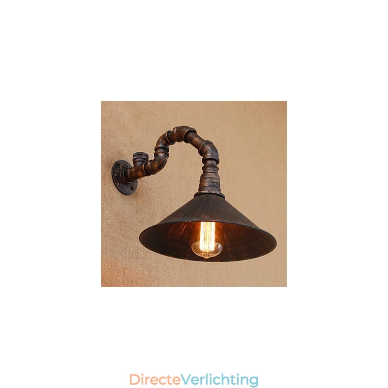 Rustieke Lodge Country Black Oxide Finish-functie voor sfeervolle lichtwandlampen