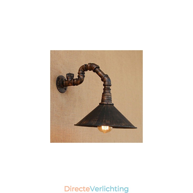 Rustieke Lodge Country Black Oxide Finish-functie voor sfeervolle lichtwandlampen
