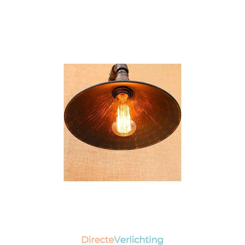 Rustieke Lodge Country Black Oxide Finish-functie voor sfeervolle lichtwandlampen